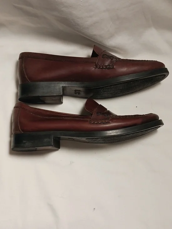 Bass Weejuns Women's Katherine ll Brown Leather Penny Loafers - Picture 4 of 9